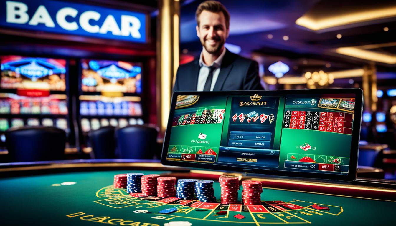 Cara bermain baccarat online